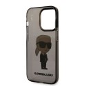 Karl Lagerfeld KLHCP14XHNIKTCK iPhone 14 Pro Max 6,7" czarny/black hardcase Ikonik Karl Lagerfeld