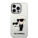 Karl Lagerfeld KLHCP14XHNKCTGT iPhone 14 Pro Max 6,7" transparent hardcase Glitter Karl&Choupette