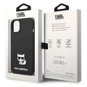 Karl Lagerfeld KLHCP14MSLCTBK iPhone 14 Plus 6,7" hardcase czarny/black Silicone Choupette Body