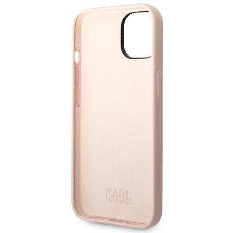 Karl Lagerfeld KLHCP14MSLCTPI iPhone 14 Plus 6,7" hardcase jasnoróżowy/light pink Silicone Choupette Body