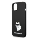 Karl Lagerfeld KLHCP14MSNCHBCK iPhone 14 Plus 6,7" hardcase czarny/black Silicone Choupette