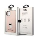 Karl Lagerfeld KLHCP14MSNCHBCP iPhone 14 Plus 6,7" hardcase różowy/pink Silicone Choupette