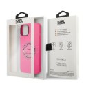 Karl Lagerfeld KLHCP14MSRSGRCF iPhone 14 Plus 6,7" hardcase różowy/pink Silicone RSG