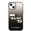 Karl Lagerfeld KLHCP14MTGKCK iPhone 14 Plus 6,7" hardcase czarny/black Gradient Ikonik Karl & Choupette