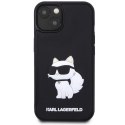 Karl Lagerfeld KLHCP14S3DRKHNK iPhone 14 6.1" czarny/black hardcase Rubber Choupette 3D