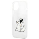 Karl Lagerfeld KLHCP14SCFNRC iPhone 14 6,1" hardcase przeźroczysty/transparent Choupette Fun