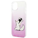 Karl Lagerfeld KLHCP14SCFNRCPI iPhone 14 6,1" hardcase różowy/pink Choupette Fun