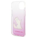 Karl Lagerfeld KLHCP14SCFNRCPI iPhone 14 6,1" hardcase różowy/pink Choupette Fun