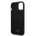 Karl Lagerfeld KLHCP14SCSSK iPhone 14 6,1" hardcase czarny/black Signature Logo Cardslot