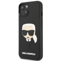 Karl Lagerfeld KLHCP14SKH3DBK iPhone 14 6,1" czarny/black hardcase 3D Rubber Karl`s Head