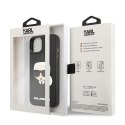 Karl Lagerfeld KLHCP14SKH3DBK iPhone 14 6,1" czarny/black hardcase 3D Rubber Karl`s Head