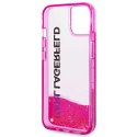 Karl Lagerfeld KLHCP14SLCKVF iPhone 14 6,1" różowy/pink hardcase Liquid Glitter Elong