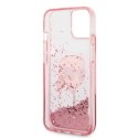 Karl Lagerfeld KLHCP14SLNKHCP iPhone 14 6,1" różowy/pink hardcase Glitter Karl Head