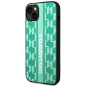 Karl Lagerfeld KLHCP14SPGKLSKN iPhone 14 6,1" hardcase zielony/green Monogram Stripe