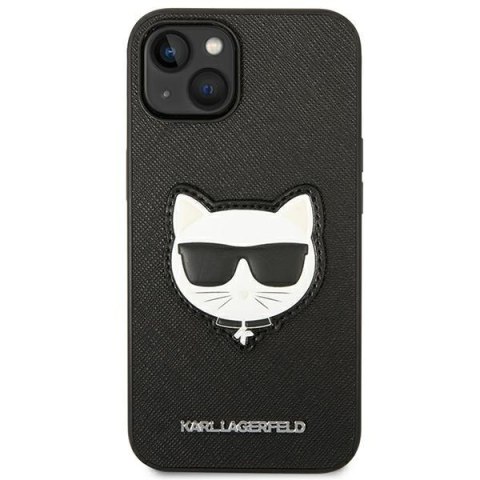 Karl Lagerfeld KLHCP14SSAPCHK iPhone 14 6,1" hardcase czarny/black Saffiano Choupette Head Patch
