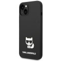 Karl Lagerfeld KLHCP14SSLCTBK iPhone 14 6,1" hardcase czarny/black Silicone Choupette Body