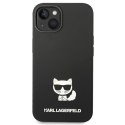 Karl Lagerfeld KLHCP14SSLCTBK iPhone 14 6,1" hardcase czarny/black Silicone Choupette Body