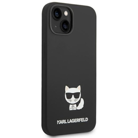 Karl Lagerfeld KLHCP14SSLCTBK iPhone 14 6,1" hardcase czarny/black Silicone Choupette Body