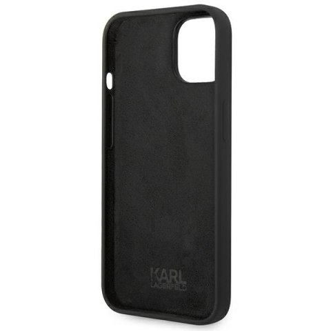 Karl Lagerfeld KLHCP14SSLCTBK iPhone 14 6,1" hardcase czarny/black Silicone Choupette Body