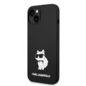 Karl Lagerfeld KLHCP14SSNCHBCK iPhone 14 6,1" hardcase czarny/black Silicone Choupette