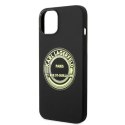 Karl Lagerfeld KLHCP14SSRSGRCK iPhone 14 6,1" hardcase czarny/black Silicone RSG