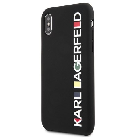 Karl Lagerfeld KLHCPXBHWHBK iPhone X/XS hardcase czarny/black Glossy Bauhaus