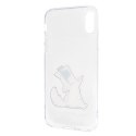 Karl Lagerfeld KLHCPXCFNRC iPhone X/Xs hardcase transparent Choupette Fun