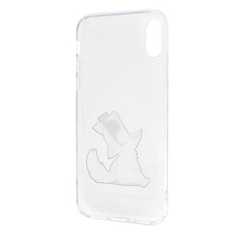 Karl Lagerfeld KLHCPXCFNRC iPhone X/Xs hardcase transparent Choupette Fun