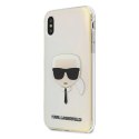 Karl Lagerfeld KLHCPXPCKHML iPhone X/Xs multicolor hardcase Iridescent Karl`s Head