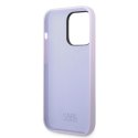 Karl Lagerfeld KLHCP14XSNIKBCU iPhone 14 Pro Max 6,7" hardcase purpurowy/purple Silicone Ikonik