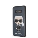 Karl Lagerfeld KLHCS10LIKPUBL S10e G970 hardcase granatowy/navy Iconic Karl Embossed