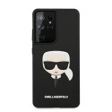 Karl Lagerfeld KLHCS21LSAKHBK S21 Ultra G998 czarny/black hardcase Saffiano Ikonik Karl`s Head