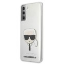 Karl Lagerfeld KLHCS21MKTR S21+ G996 hardcase Transparent Karl`s Head