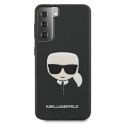 Karl Lagerfeld KLHCS21MSAKHBK S21+ G996 czarny/black hardcase Saffiano Ikonik Karl`s Head