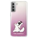 Karl Lagerfeld KLHCS21SCFNRCPI S21 G991 hardcase różowy/pink Choupette Fun