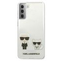 Karl Lagerfeld KLHCS21SCKTR S21 G991 hardcase Transparent Karl & Choupette