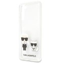 Karl Lagerfeld KLHCS21SCKTR S21 G991 hardcase Transparent Karl & Choupette