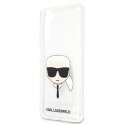 Karl Lagerfeld KLHCS21SKTR S21 G991 hardcase Transparent Karl`s Head