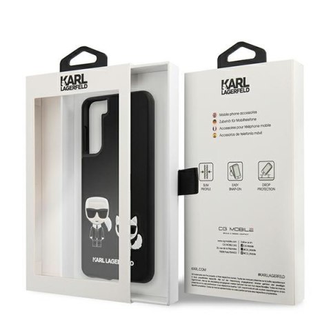 Karl Lagerfeld KLHCS21SPCUSKCBK S21 G991 czarny/black hardcase Ikonik Karl & Choupette