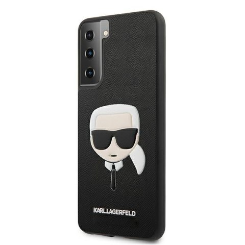 Karl Lagerfeld KLHCS21SSAKHBK S21 G991 czarny/black hardcase Saffiano Ikonik Karl`s Head