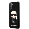 Karl Lagerfeld KLHCS21SSLFKBK S21 G991 hardcase czarny/black Silicone Iconic