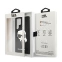 Karl Lagerfeld KLHCS22LSAKHBK S908 S22 Ultra czarny/black hardcase Saffiano Ikonik Karl`s Head