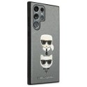 Karl Lagerfeld KLHCS22LSAKICKCSL S22 Ultra S908 srebrny/silver Saffiano Karl & Choupette Head