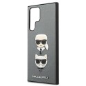 Karl Lagerfeld KLHCS22LSAKICKCSL S22 Ultra S908 srebrny/silver Saffiano Karl & Choupette Head