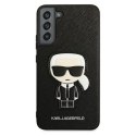 Karl Lagerfeld KLHCS22MOKPK S906 S22+ czarny/black hardcase Saffiano Ikonik Karl`s Patch