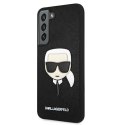 Karl Lagerfeld KLHCS22MSAKHBK S906 S22+ czarny/black hardcase Saffiano Ikonik Karl`s Head