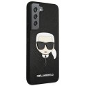 Karl Lagerfeld KLHCS22SSAKHBK S901 S22 czarny/black hardcase Saffiano Ikonik Karl`s Head