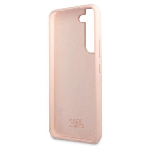 Karl Lagerfeld KLHCS22SSLCHPI S22 S901 hardcase różowy/pink Silicone Choupette Head