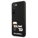 Karl Lagerfeld KLHCS22SSSKCK S22 S901 hardcase czarny/black Silicone Karl & Choupette