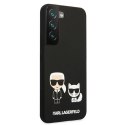 Karl Lagerfeld KLHCS22SSSKCK S22 S901 hardcase czarny/black Silicone Karl & Choupette